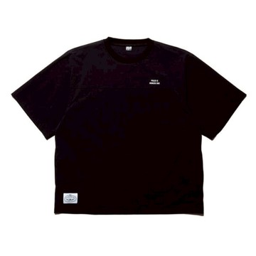 日本限定- 戶外工裝風彈性抗撕裂尼龍休閒上衣 / 時尚寬版/ 黑色 尺寸M