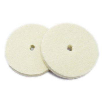 羊毛輪 75x12x8mm (2片) 3吋平面羊毛輪 拋光輪【9672】 123便利屋