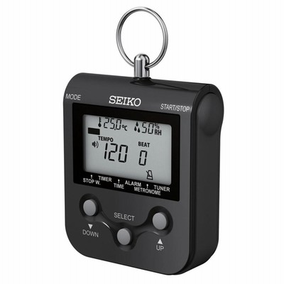 セイコー デジタルメトロノーム(ブラック) SEIKO DM90-B 返品種別A