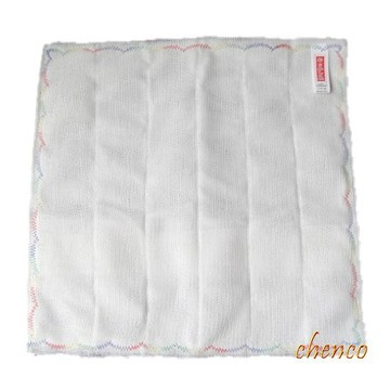 AY.Ж 晨光 台灣製8層木質纖維繡花抹布◇