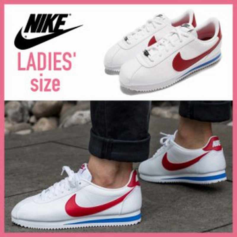 日本未入荷 Nike ナイキ Cortez Basic Sl Gs コルテッツ ベーシック レディース スニーカー ホワイト レッド 103 通販 Lineポイント最大1 0 Get Lineショッピング