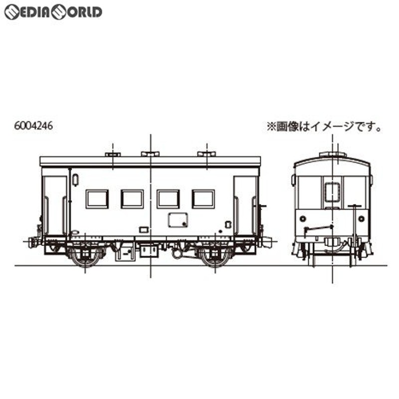 新品即納』{RWM}16番 国鉄 ヨ5000形 車掌車(最終タイプ) 組立キット HO