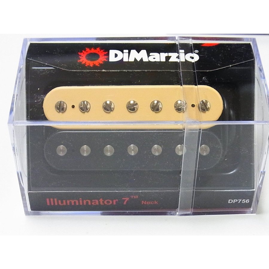 DiMarzio ピックアップ Illuminator 7 Neck Black/cream DP756 7弦ギター │直輸入品 通販  LINEポイント最大GET | LINEショッピング