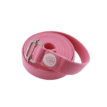 【Mukasa】細版瑜珈伸展帶 - 莓果粉 - 280cm - MUK-21568