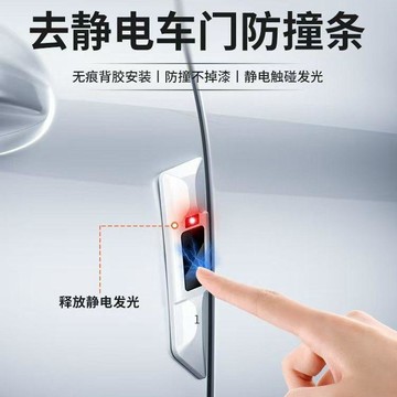 臺灣出🚚去靜電車門防撞條車用後視鏡汽車開門邊貼車載好物黑科技用品大全629