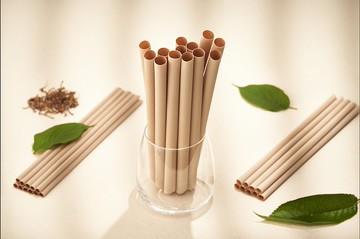 台灣茶吸管 環保吸管 自然分解吸管-Taiwan Tea Fiber Straw