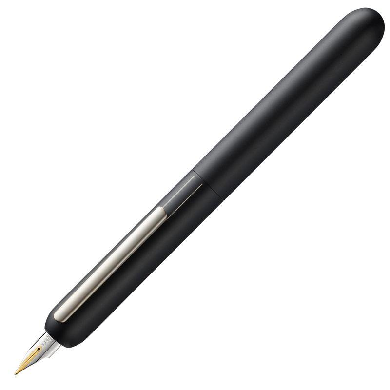 LAMY ラミー 万年筆 ペン先EF(極細字) ダイアログ ブラック L74BK-EF 両用式 正規輸入品