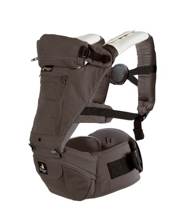Huggs 全階段腰凳式嬰幼兒揹帶(可可灰)