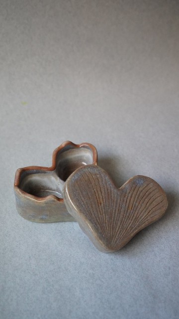 • 米粒出陶中 • 092 月光下的銀杏 - 土銀杏盒