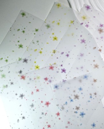 Faint Petals 描圖紙