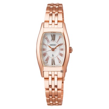 SEIKO 精工 LUKIA 酒桶型典雅太陽能女錶 新春換新 送禮首選 (SUP440J1)_SK045