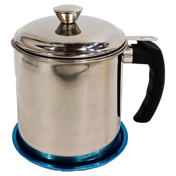 FAmILyLIFE 生活 304不鏽鋼濾油壺  1.3L  1個