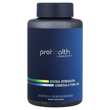 ProHealth Longevity, Omega-3 魚油，120 粒軟膠囊（每粒軟膠囊 1,000 毫克）