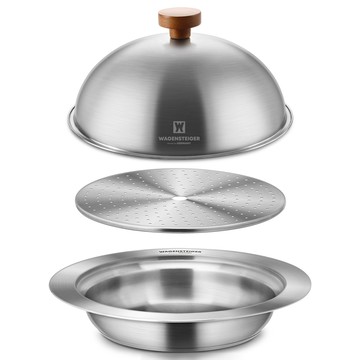 WAGENSTEIGER IH全不鏽鋼蒸鍋 + 隔熱蓋組  1組  24cm