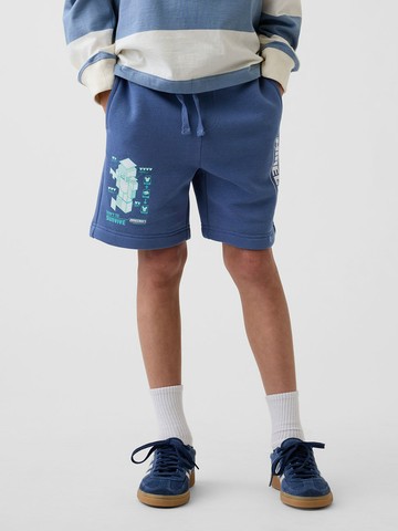 GapKids × Minecraft當個創世神 寬鬆套穿式短褲