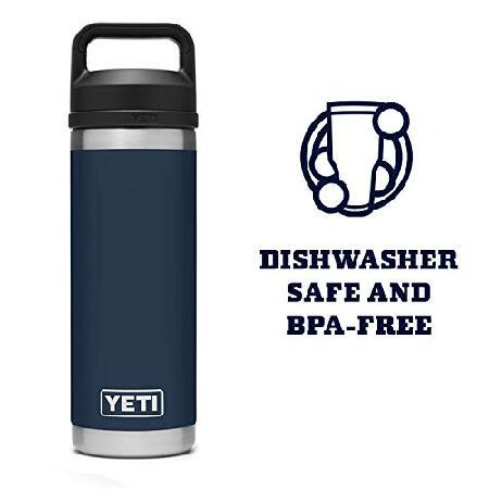 YETI ランブラー 18オンス ボトル 真空断熱 ステンレススチール チャグキャップ付き並行輸入品