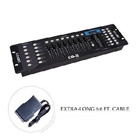 CO-Z 192 DMX 512 Stage DJ Light Controller Lighting Mixer Board Console for Light Shows, Party Disco Pub Night Club DJs KTV Bars and Moving Heads