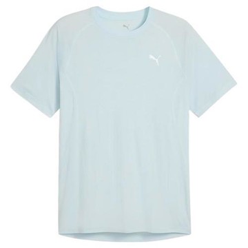 Puma 短袖上衣 男裝 排汗 歐規 藍【運動世界】52660399