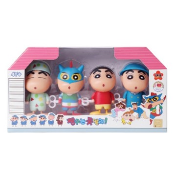 【震撼精品百貨】蠟筆小新_Crayon Shin-chan~韓國 蠟筆小新發條玩具4入組*23169