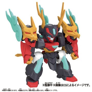 BANDAI 積木式骨架系列 魔神英雄傳 皇龍丸 東海模型