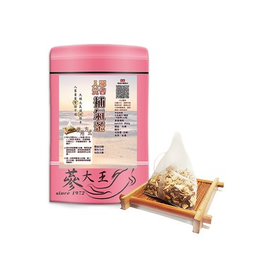 蔘大王 人蔘黃耆茶包X4組 6gX10入/組 補氣王茶 精神旺盛 促進新陳代謝 活力滿點