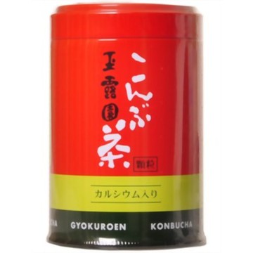 玉露花園海帶茶鈣條目（顆粒）罐45克X5件