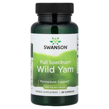 Swanson Vitamins, 多面®，野薯蕷，400 毫克，60 粒膠囊
