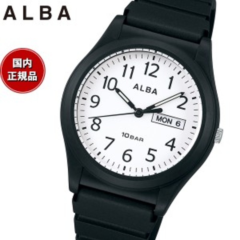 セイコー アルバ クオーツ SEIKO ALBA 腕時計 メンズ AQPJ410 | LINE