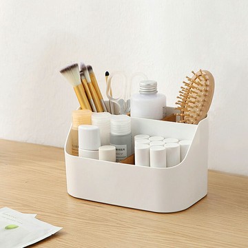 化妝品收納桌面遙控器收納盒整理盒衛生間鏡柜小物件收納盒小盒子