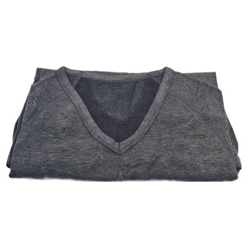 Charmen 日本東麗HEATMAX保暖發熱挺背收腹長袖 - 無縫剪裁 多重編織技術 彈力加壓塑型  XXL  灰色