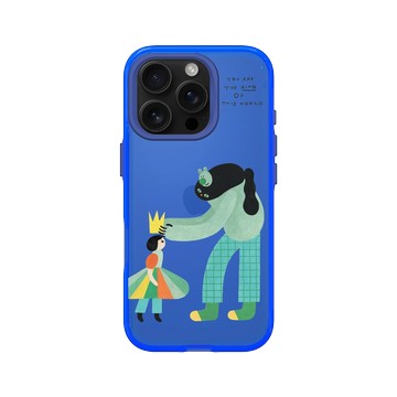 iPhone 16 Pro Clear 激光藍 - 包大山 Baozi - 國王