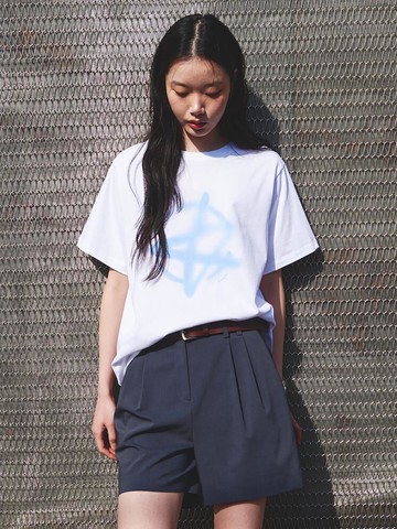 Signature Graphic Overfit T-Shirt [White] (KE5340M071)