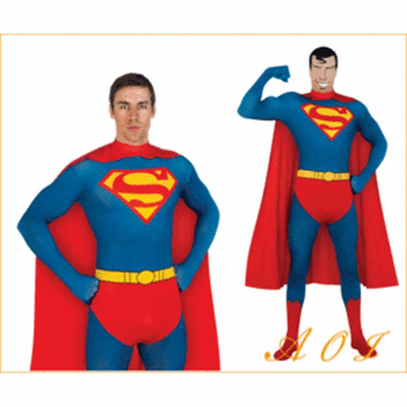 メンズ r05 スーパーマン セカンドスキンスーツ 大人用 コミック Superman 仮装 パーティ コミックのスーパーマン 通販 Lineポイント最大1 0 Get Lineショッピング