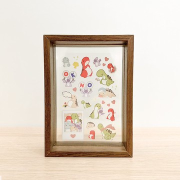 Bellzi | Dino Clear Sticker A 恐龍透明貼紙A