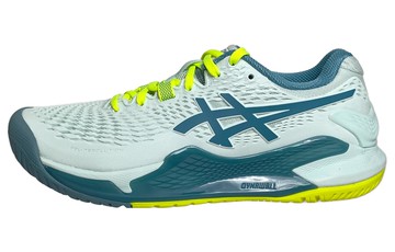 WMNS GEL RESOLUTION 9 WIDE SOOTHING SEA GRIS BLUE