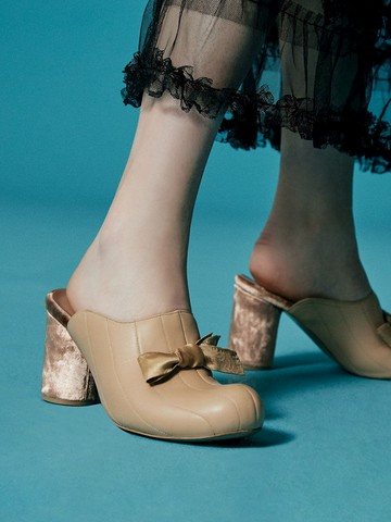 TASHA Mules_Nude Beige