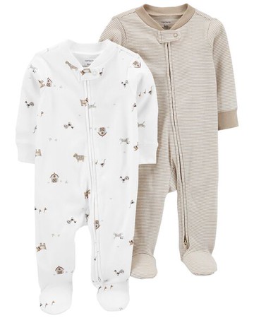 Baby 2-Pack Zip-Up Sleep & Plays