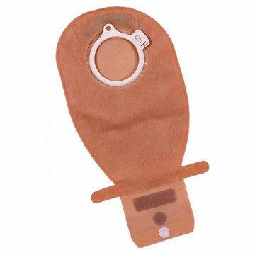 Ostomy Pouch Assura New Generation EasiClose Two-Piece System 11-1/2 Inch Length, Maxi 2-3/8 Inch S Opaque 10 Count by Coloplast