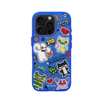 iPhone 16 Pro Clear 激光藍 - Fuggler 放克牙寶-常態系列 Regular series - 貼貼怪