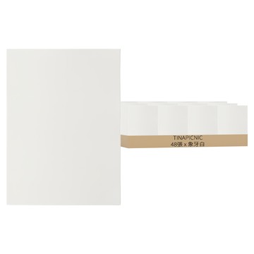 Tina Picnic 禮物包裝薄頁紙 象牙白 48入  象牙  48張