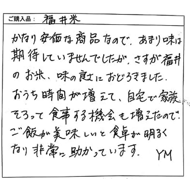 福井県産福井米 白米 令和4年産 (5kg)