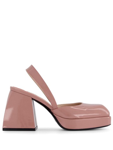 Nodaleto - Bulla Jones 90mm pumps - women - Leather/Leather/Goat Skin - 36 - Pink