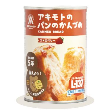 PANCAN アキモトのパンの缶詰 ストロベリー 100g