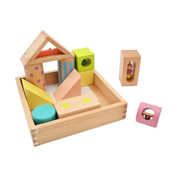 Ed.Inter 木玩系列 音樂積木 1歲以上適用  ED-806371  1組