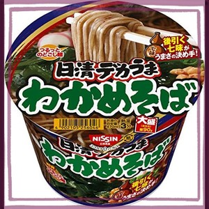 日清食品 デカうま わかめそば 106G ×12個