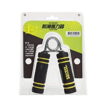 防滑握力器 2入  黑色 + 黃色 + 銀色  彈簧線徑5mm  1組