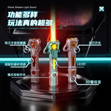 工廠單頭塑料像素伸縮光劍劍帶聲效激光原力絕地武士星戰兒童玩具