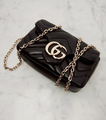 Gucci GG Marmont Mini leather shoulder bag
