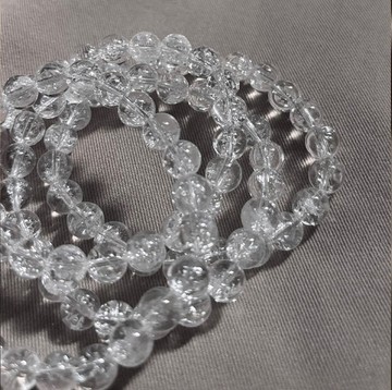 SS&CO | 喜馬拉雅冰裂白水晶手串