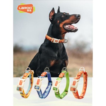Laroo萊諾狗狗牽引繩防水防污專業級鎖扣防掙脫狗繩狗鏈子中型犬